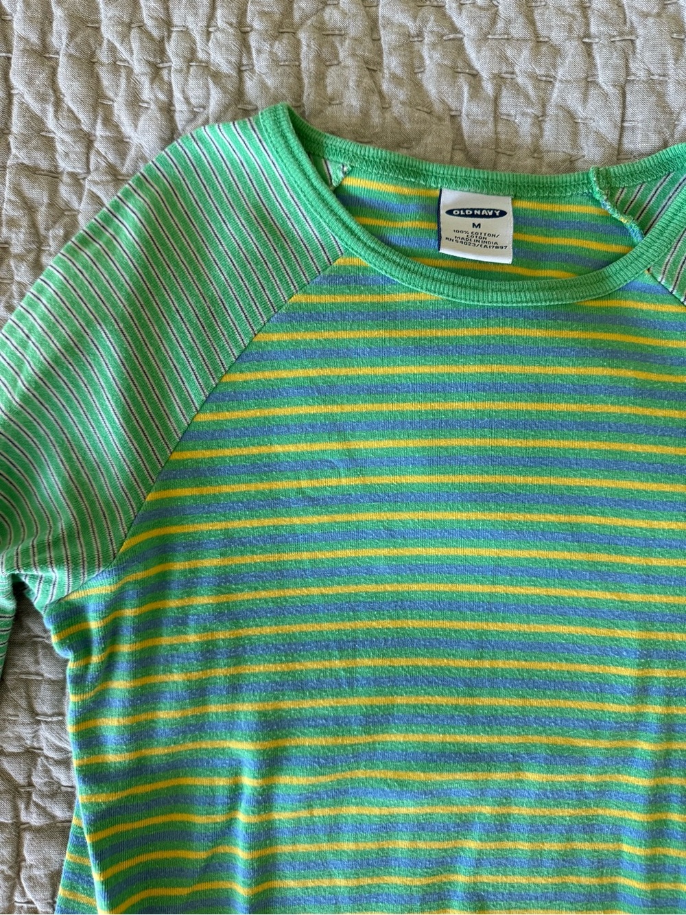 Vintage old navy striped long sleeve, 100% cotton